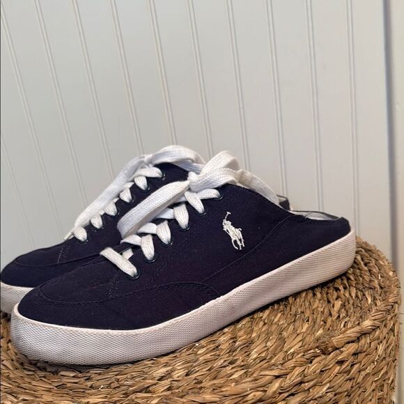Polo Ralph Lauren Shoes - Polo by Ralph Lauren Men's Navy Sneakers - 9